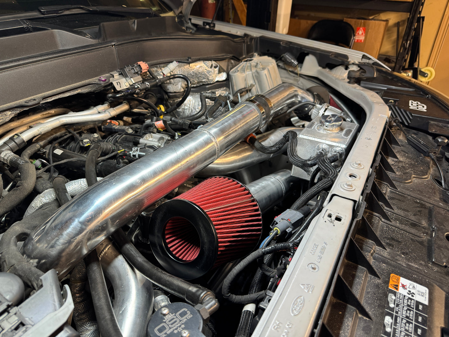 2020-2024 Intake and charge pipe package with BOV flange